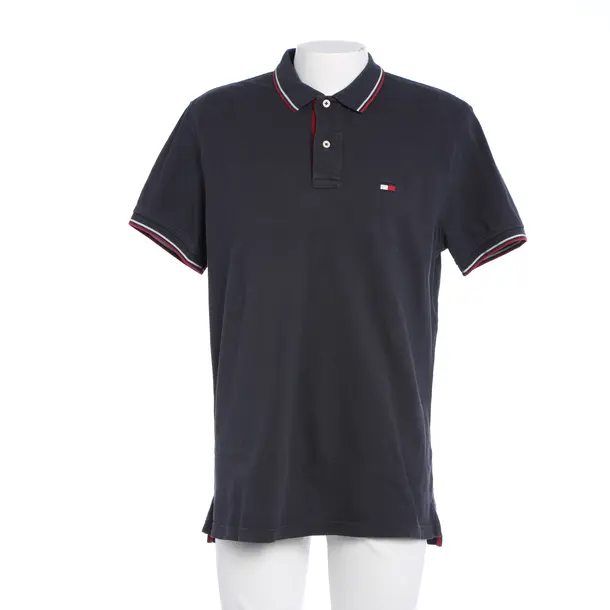 Poloshirt in Blau, Baumwolle, Tommy Hilfiger