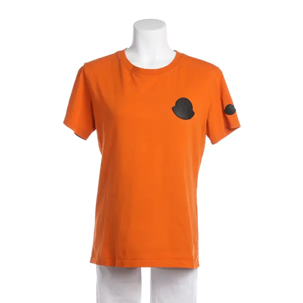 Shirt in Orange, Baumwolle, Moncler