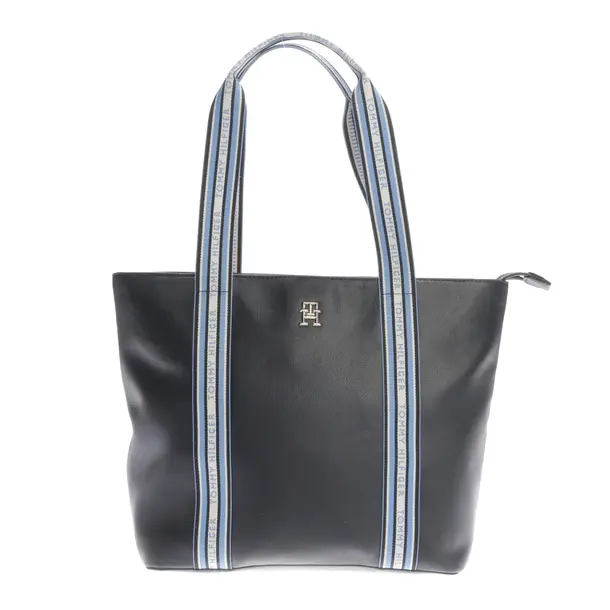 Shopper in Schwarz, Polyurethan, Tommy Hilfiger