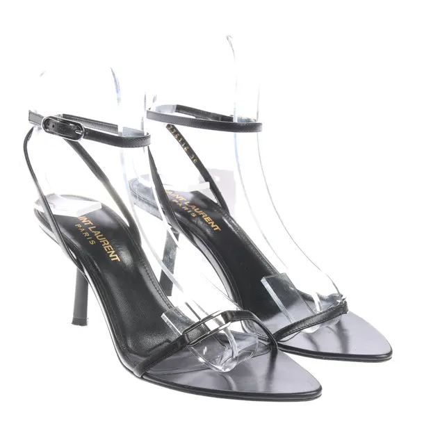 Sandaletten in Schwarz, , Saint Laurent