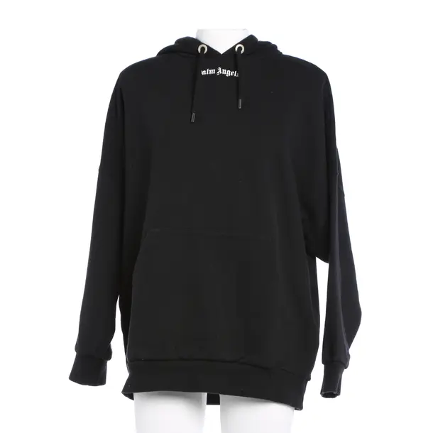 Hoodie in Black, Cotton, Palm Angels