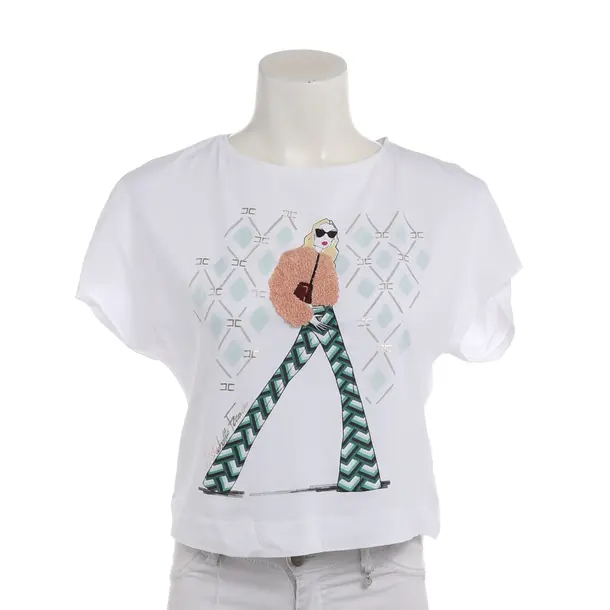 Shirt in Mehrfarbig, Baumwolle, Elisabetta Franchi