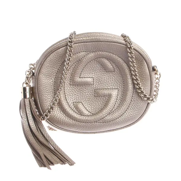Evening Bag in Metallic, Leather, Gucci