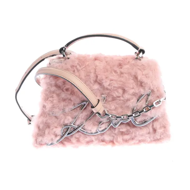 Handbag in Pink, Leather, Karl Lagerfeld