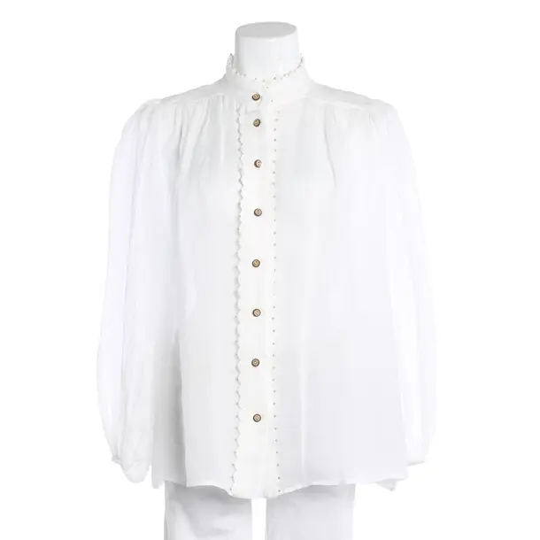 Tunika, in Weiß, Ramie, Zimmermann