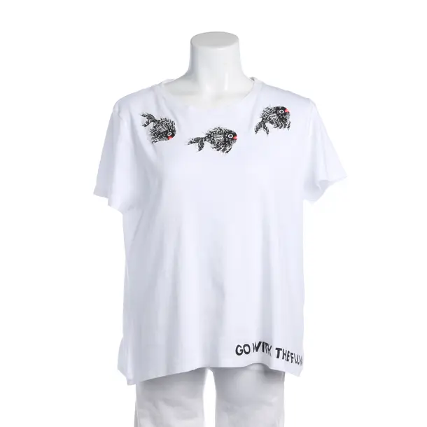 Shirt in Weiß, Baumwolle, Marc Cain