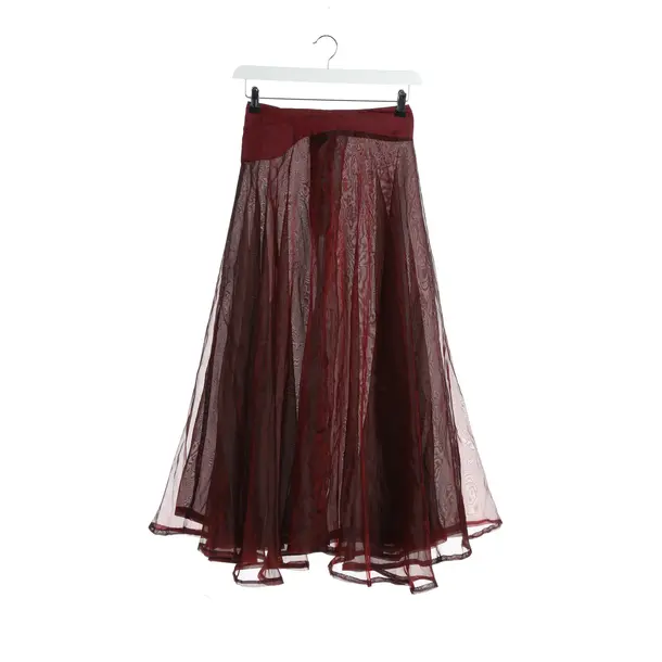Skirt in Red, Polyester, Karl Lagerfeld