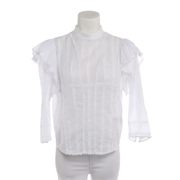 Bluse, in Weiß, Baumwolle, Isabel Marant Étoile