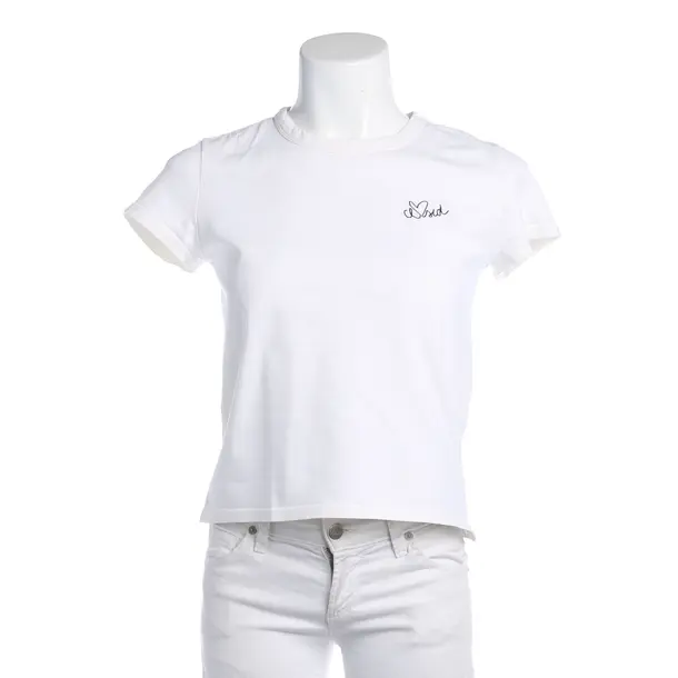 Shirt in Weiß, Baumwolle, Closed