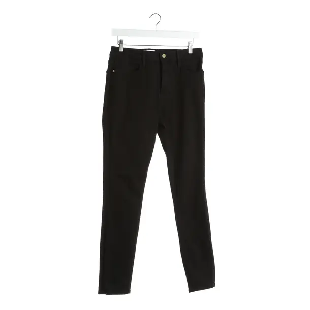 Pants in Black, Cotton, Frame