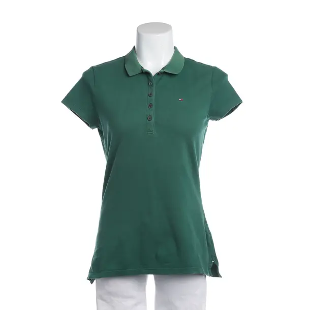 Polo Shirt in Green, Cotton, Tommy Hilfiger