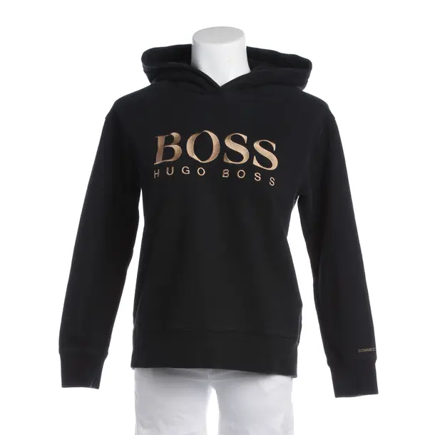 Hoodie in Schwarz, Baumwolle, Hugo Boss