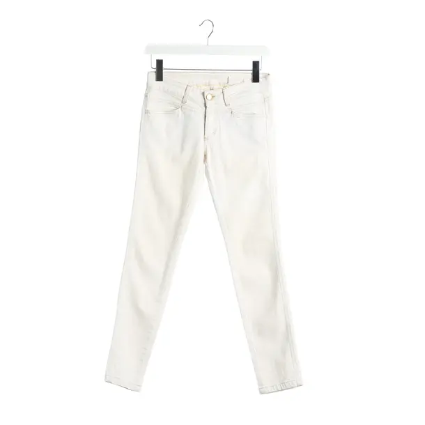 Skinny Jeans in White, Cotton, Closed