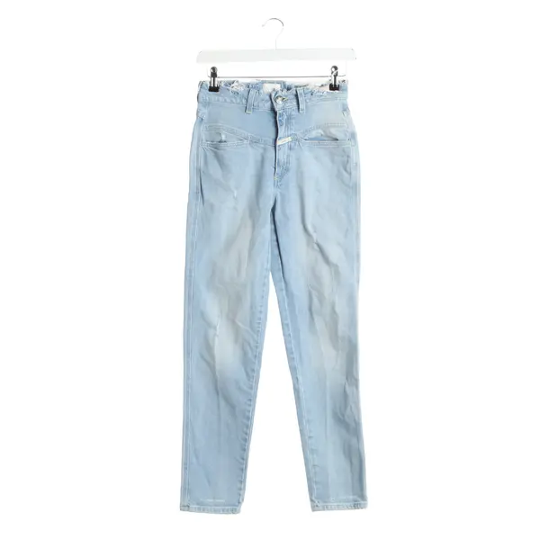 Jeans Straight Fit in Blau, Baumwolle, Closed