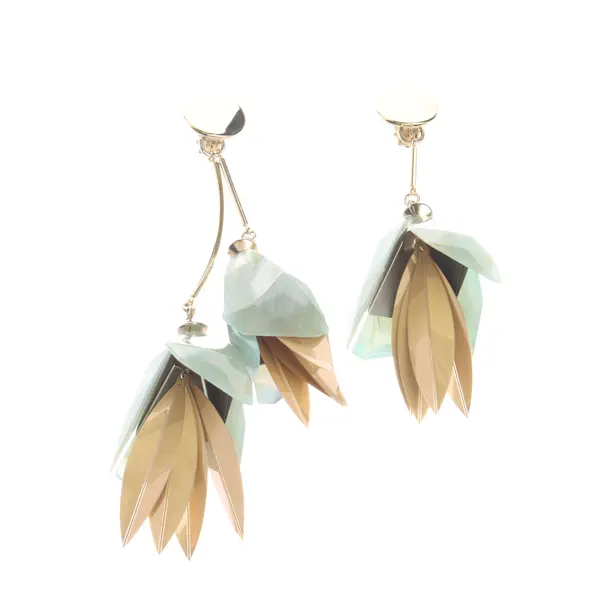 Earrings in Multicolored, Metal (metallic, metallized), Dorothee Schumacher