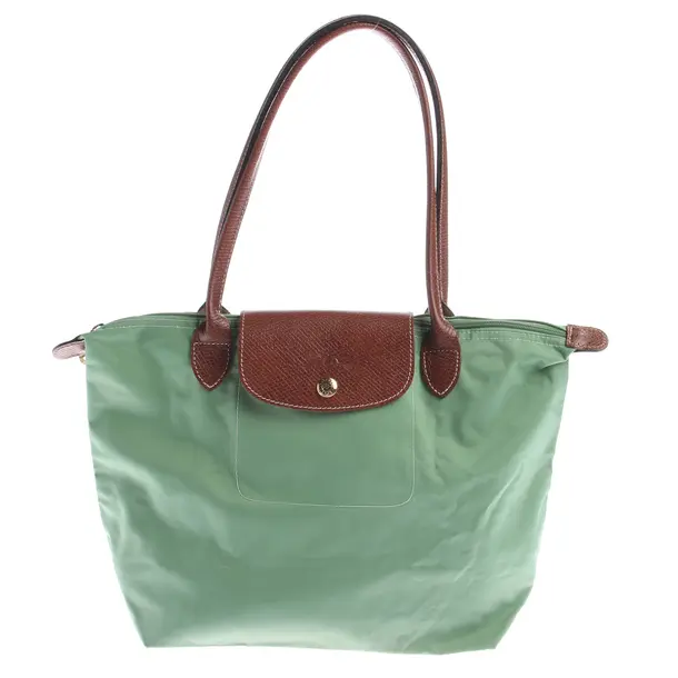 Handtasche, in Hellgrün, Polyester, Longchamp