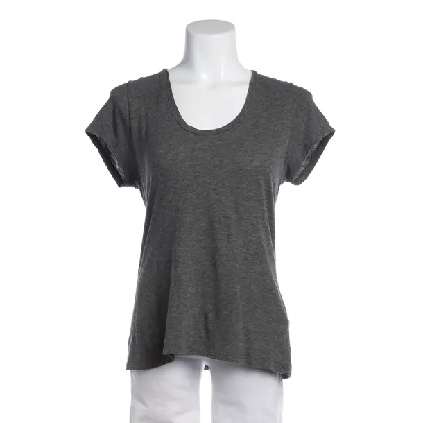 Shirt in Grau, Baumwolle, American Vintage