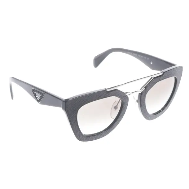 Sunglasses in Black, Synthetic / Metal, Prada