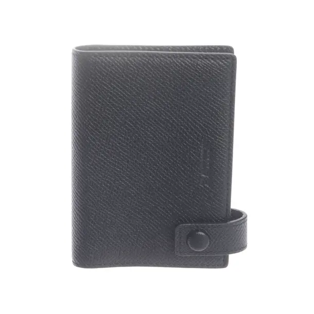 Card Holder in Black, Leather, Bally