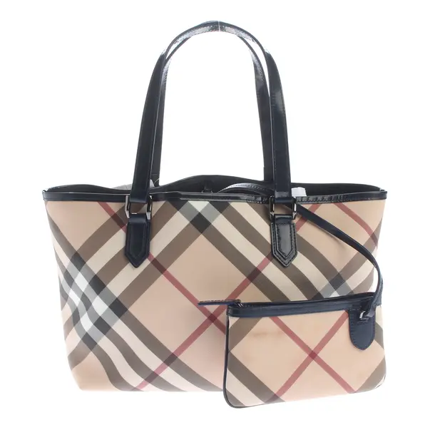Handbag in Multicolored, Polyester, Burberry