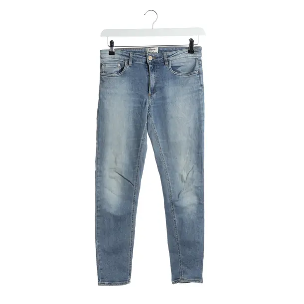 Jeans Straight Fit in Blau, Baumwolle, Acne Studios
