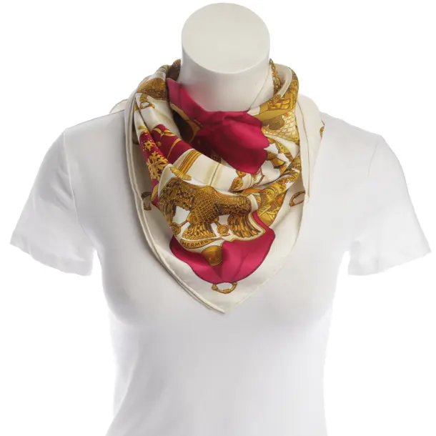 Tuch in Mehrfarbig, Seide, Hermès