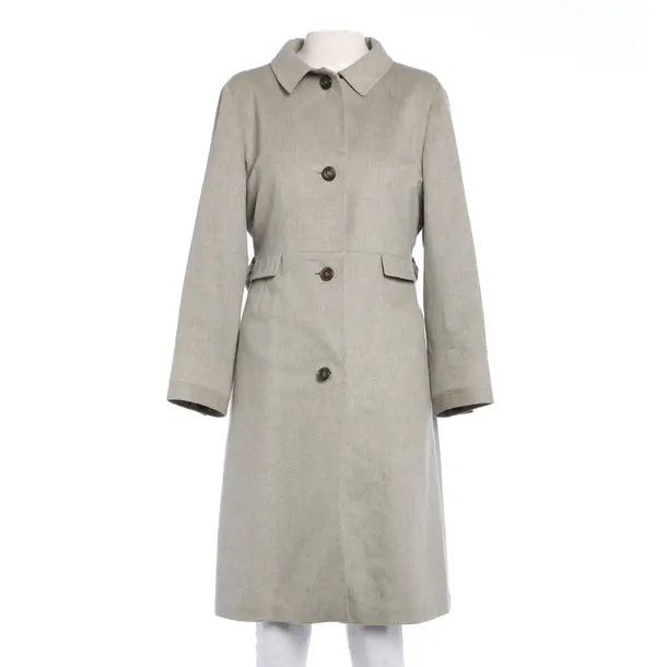 Mid-Season Coat in Gray, Cashmere, Jil Sander
