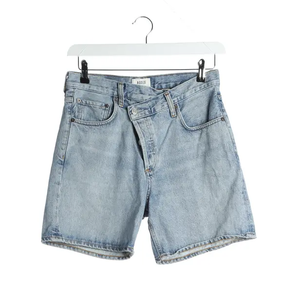 Shorts in Blau, Baumwolle, Agolde
