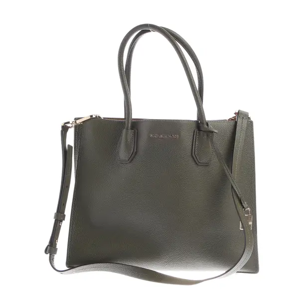 Handtasche, in Olivgrün, Leder, Michael Kors