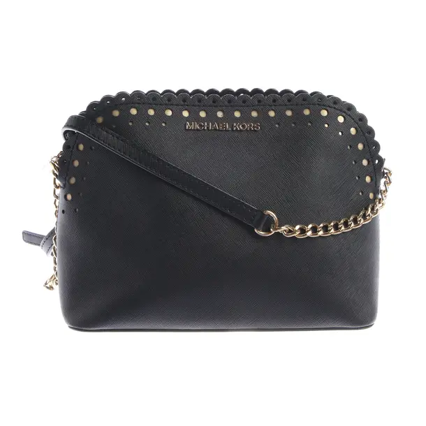 Shoulder Bag in Black, Leather, Michael Kors