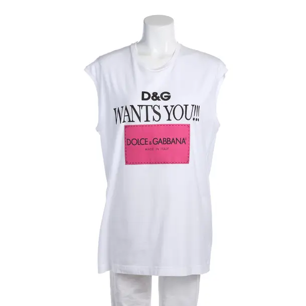 Shirt in White, Cotton, Dolce & Gabbana