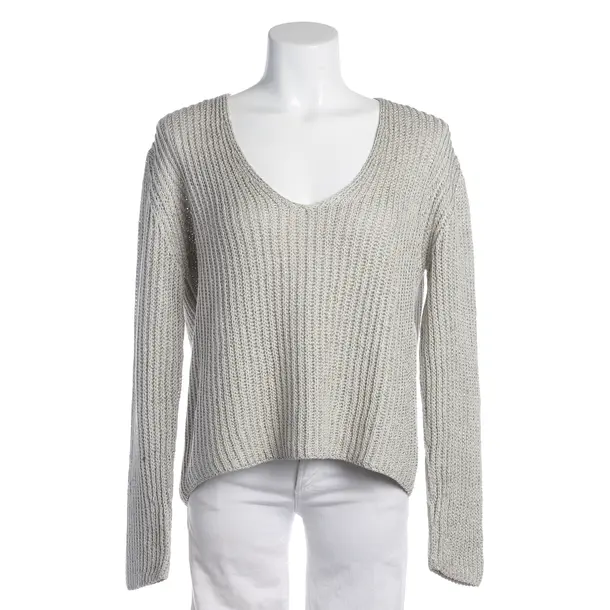Pullover in Grau, Baumwolle, Fabiana Filippi