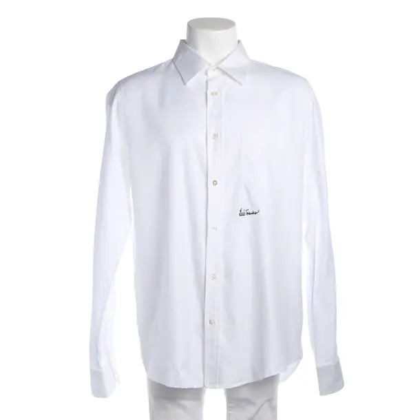 Shirt in White, Cotton, Luis Trenker