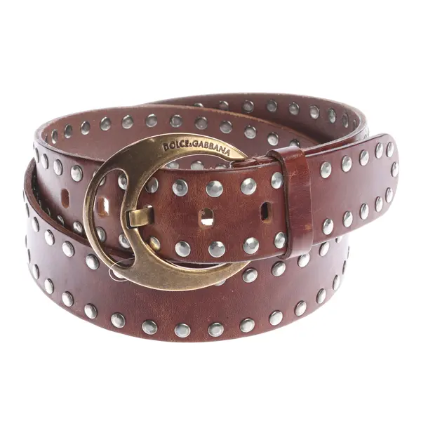 Gürtel in Braun, Leder, Dolce & Gabbana