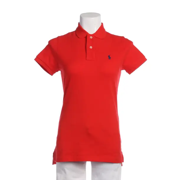 Poloshirt in Rot, Baumwolle, Polo Ralph Lauren
