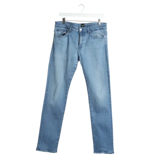 Skinny Jeans in Blue, Cotton, Hugo Boss Black Label