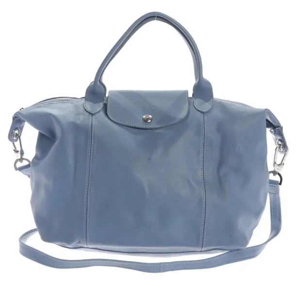 Handtasche, in Blau, Leder, Longchamp