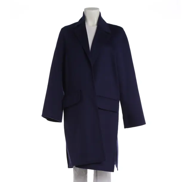 Übergangsmantel, in Blau, Wolle, Céline