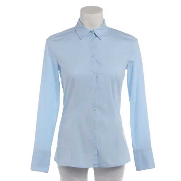 Bluse in Blau, Baumwolle, Hugo Boss Red Label