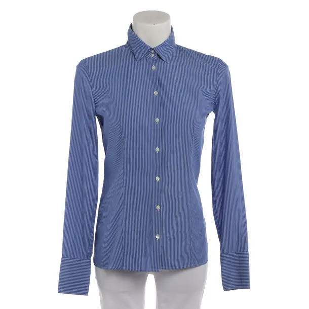Bluse in Blau, Baumwolle, Hugo Boss Red Label