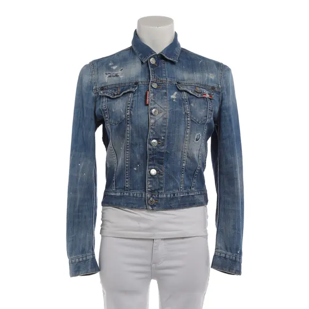 Sommerjacke in Blau, Baumwolle, Dsquared