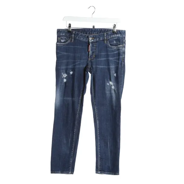 Jeans Straight Fit in Blau, Baumwolle, Dsquared