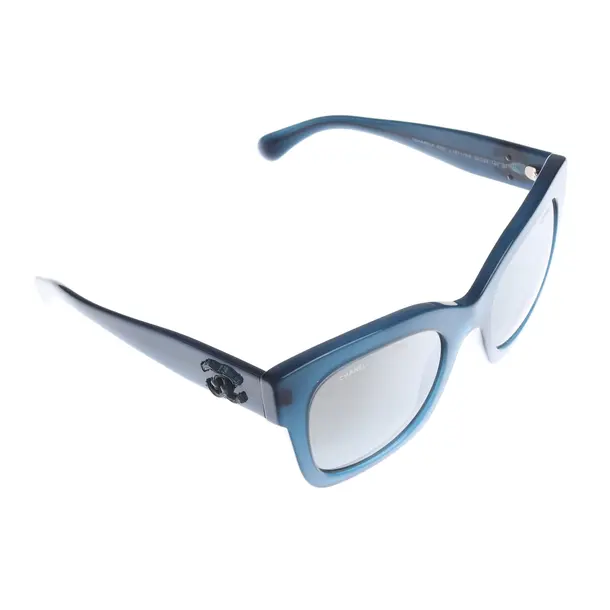 Occhiali da sole, in Blu, Plastica, Chanel