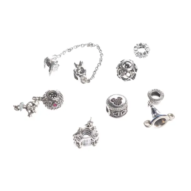 Pendant in Metallic, 925 Sterling Silver, Pandora