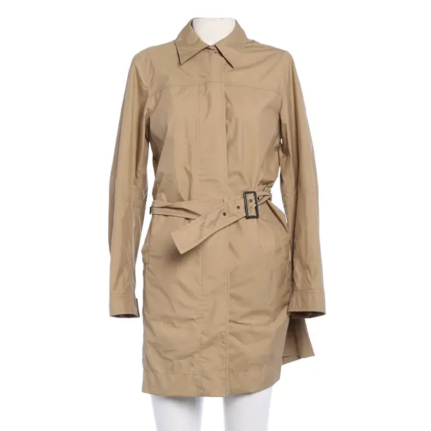 Mid-Season Coat in Brown, Polyamide, Prada