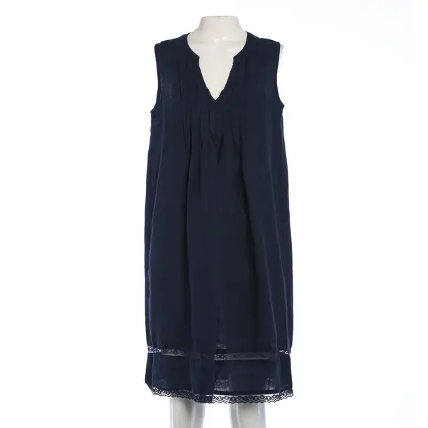 Kleid in Blau, Leinen, Princess goes Hollywood