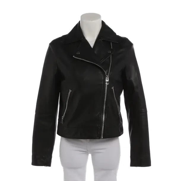 Lederjacke in Schwarz, Leder, Marc O'Polo