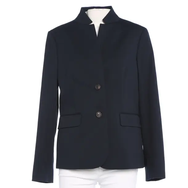 Blazer, in Navy, Viscose, Peserico