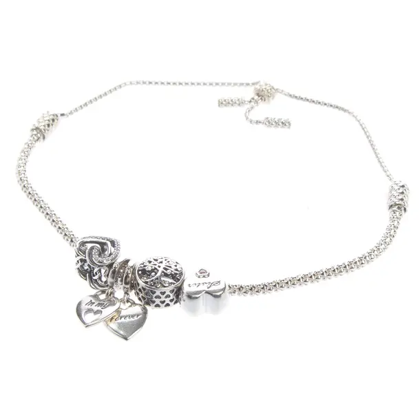 Bracelet in Metallic, 925 Sterling Silver, Pandora