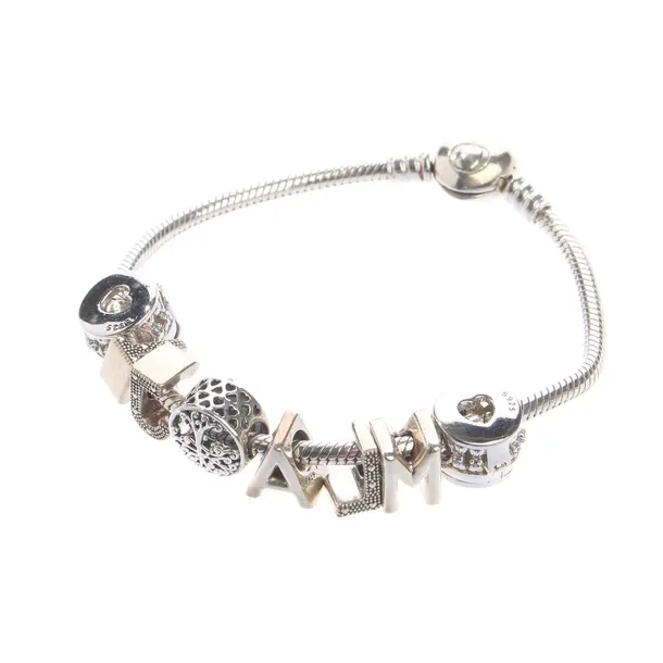 Armband in Mehrfarbig, 925er Sterling Silber, Pandora